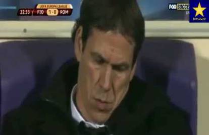 Nevjerojatno: García je zaspao na klupi za vrijeme utakmice?!