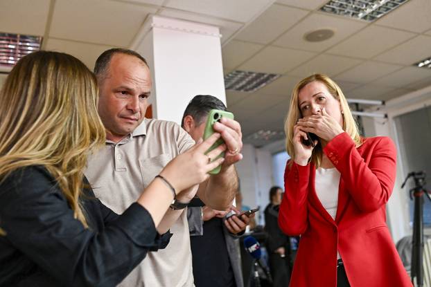 Zagreb: Iščekivanje rezultata u stožeru SDP-a