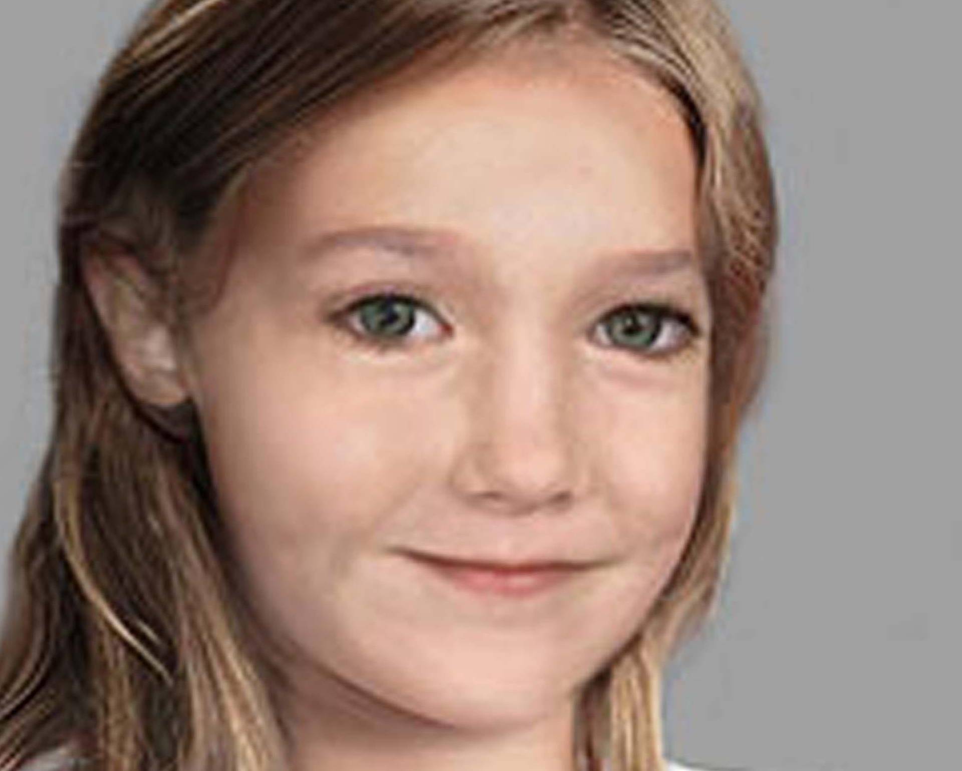 A computer reconstruction of Madeleine McCann grown old of six years