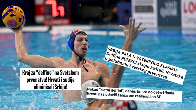 Srpski mediji: 'Hrvatska nas je udavila šamarom realnosti. Opet ništa od borbe za medalje'