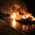 Sudski vještak o požaru: 'Samo dvije izgorjele jahte u marini vrijede bar 30 milijuna kuna'