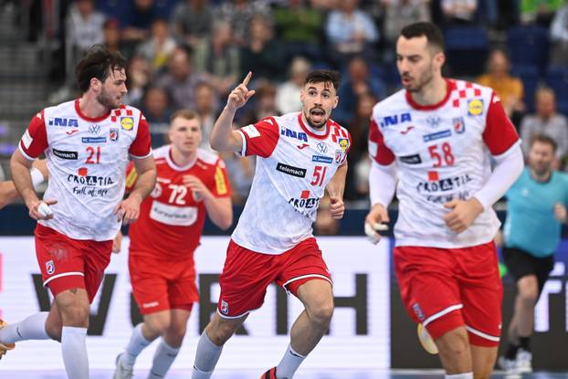 Hanover: Susret olimpijskih kvalifikacija rukometaša Hrvatska - Austrija