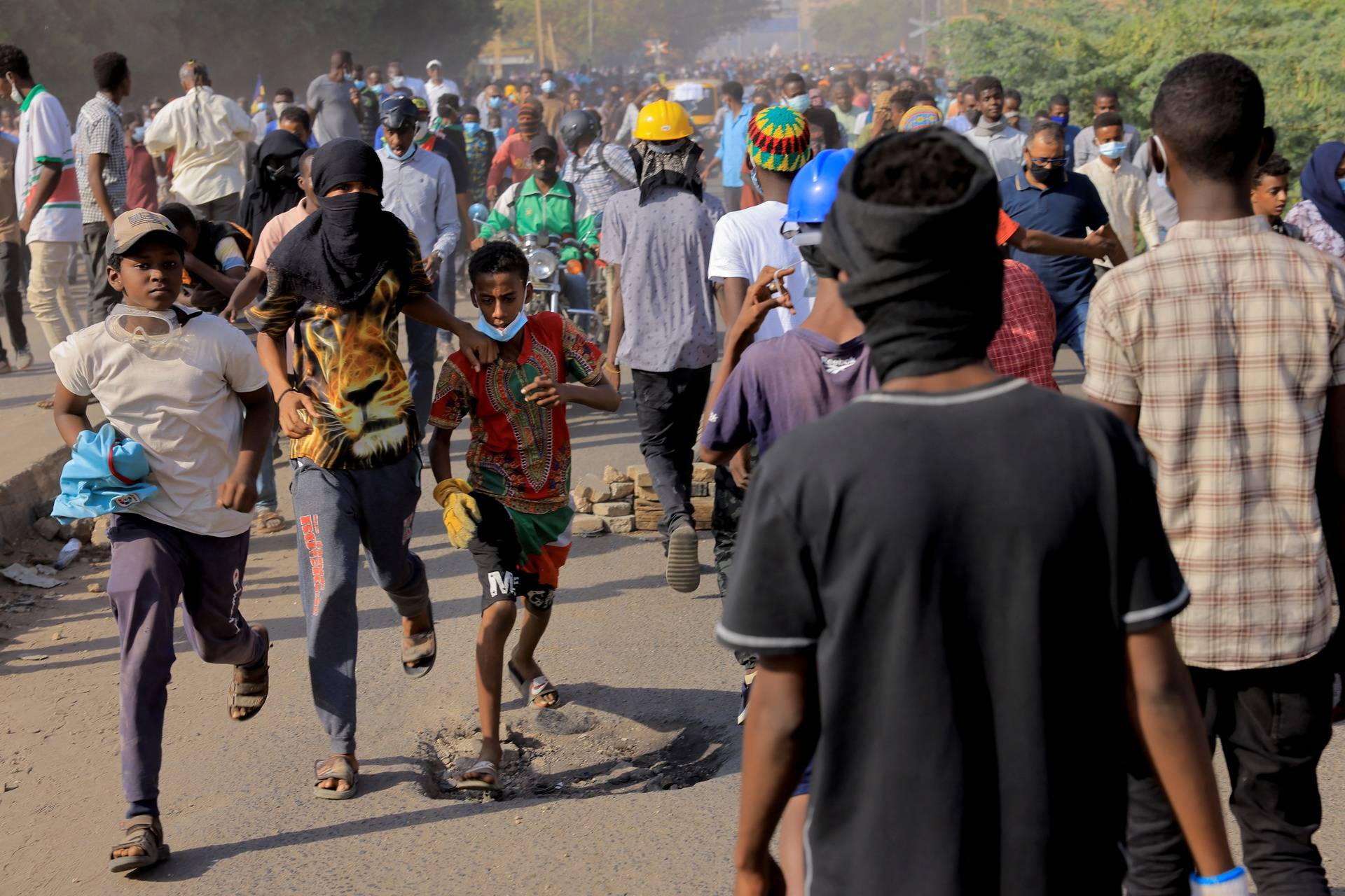 Rally against military rule in Khartoum