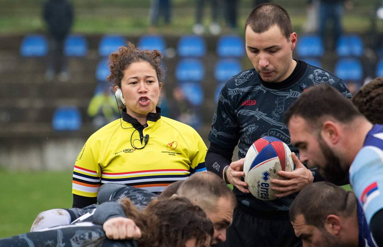 Naša Petra sudila finale srpskih ragbijaša: Momci znaju da sa mnom nema priče na terenu!