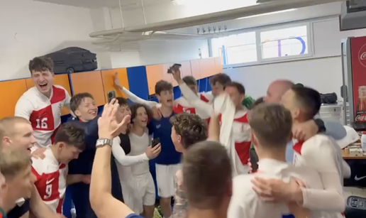 VIDEO 'Vatreni' slave odlazak na Euro! 'Nemam neki suvisli komentar, jo&scaron; sam pod dojmom'