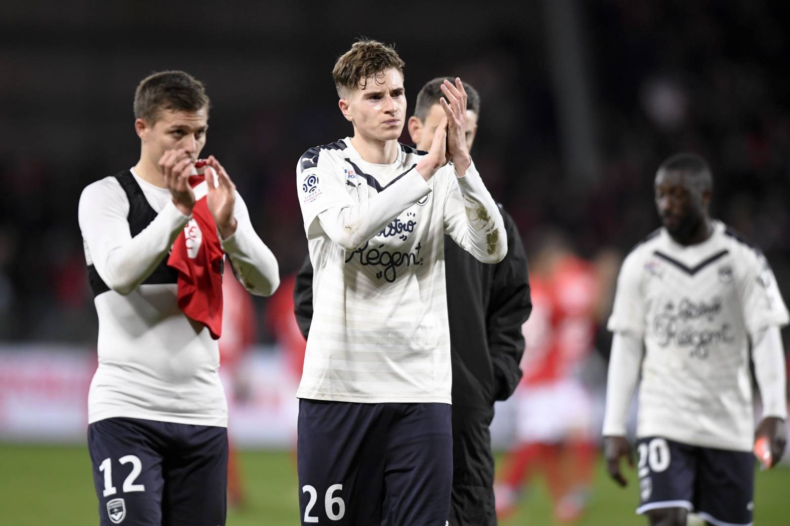 Match de championnat de Ligue 1 Conforama opposant le Stade Brestois 29 aux Girondins de Bordeaux au stade Francis-Le Blé à Brest