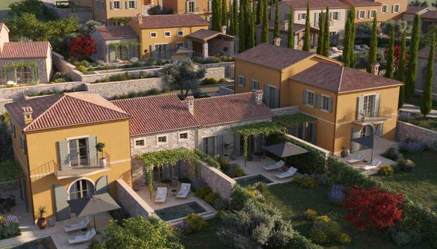 FOTO I bijeg u listopadu može biti savršen: Evo kako izgleda novo naselje za odmor u Istri