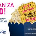 Sljede&cacute;a srijeda je dan za kino: Filmovi u CineStaru za  10 kuna
