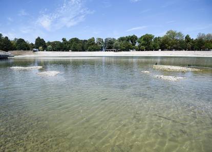 Zagreb: Jezero Bundek gotovo presušilo