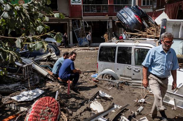 Heavy floods hit Turkey