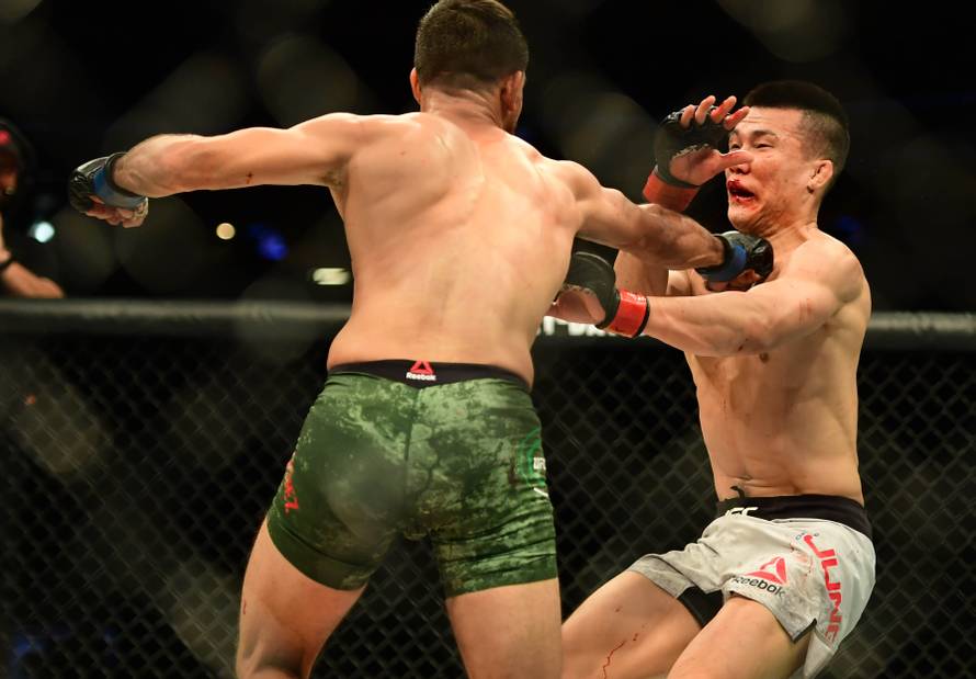 MMA: UFC Fight Night-Denver-Jung vs Rodriguez