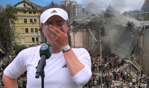 Ukrajinska tenisačica u suzama: 'Jako je težak dan za moj narod. Wimbledon je za mene u crnini'