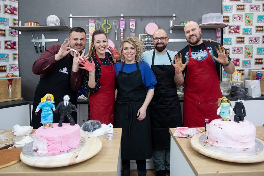 Veliko finale showa 'Deserti od oka': Ovo na torti su Kolinda i Zoki? Izgledaju kao mladenci!