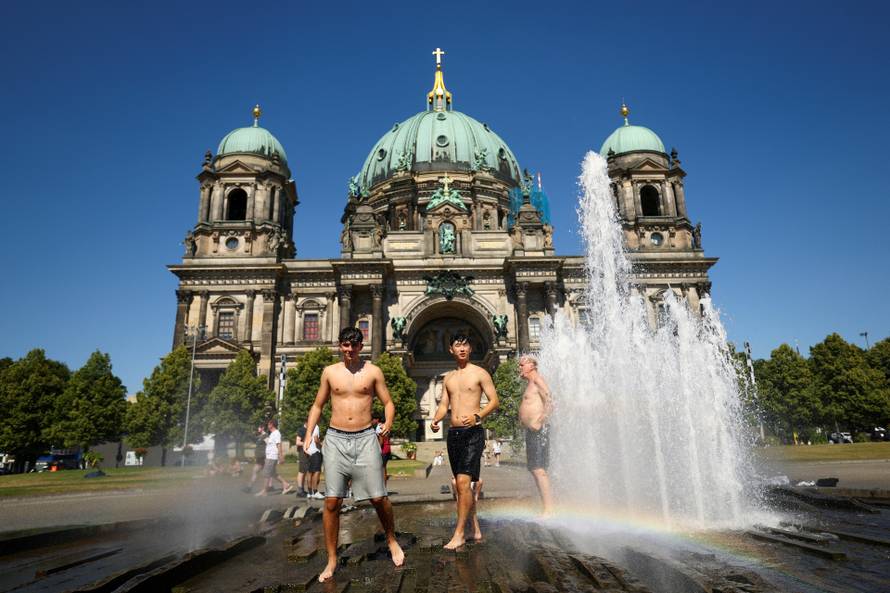 Vrućine u Njemačkoj.