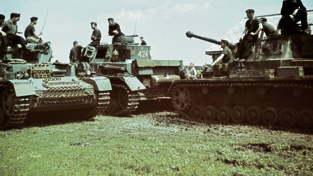 Panzereinheit, um 1941