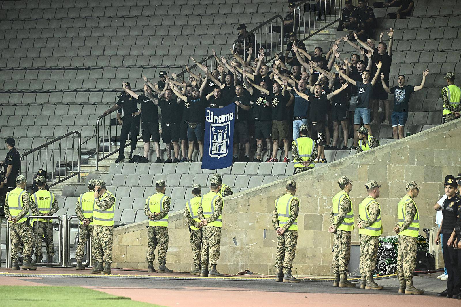 Baku: Uzvratna utakmica UEFA Lige prvaka, Qarabag FK - GNK DInamo