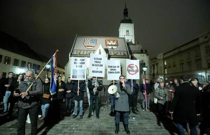 U Zagrebu održan još jedan prosvjed protiv covid mjera