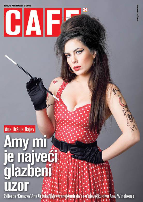 Zvijezda 'Kumova' Ana Uršula Najev kao Amy Winehouse