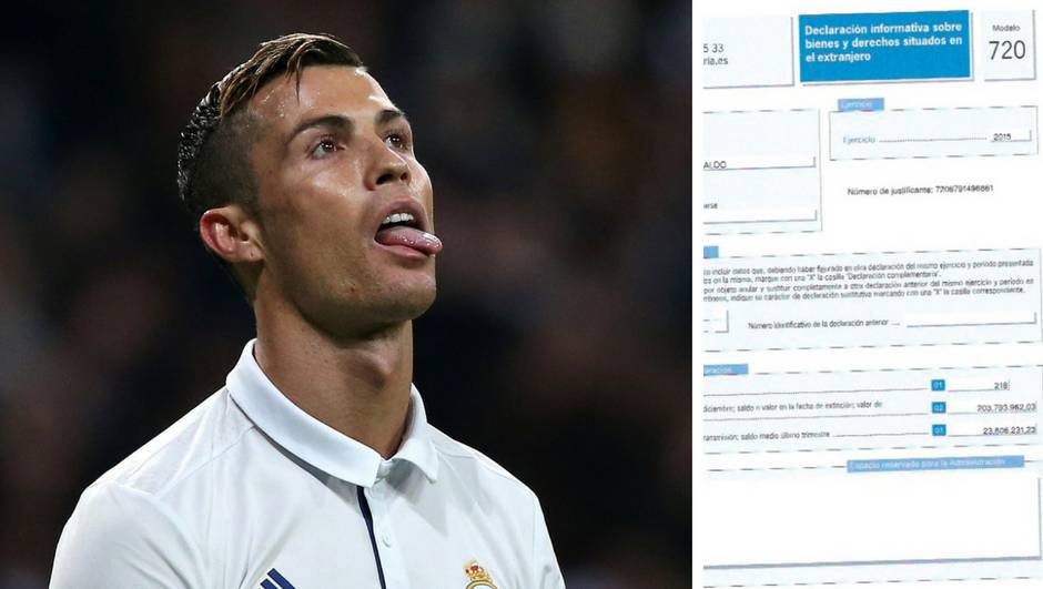 Ronaldo utišao kritičare: Javno objavio poreznu prijavu za '15.