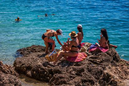 FOTO Brela: Plaža Punta Rata jedan je od simbola Hrvatske