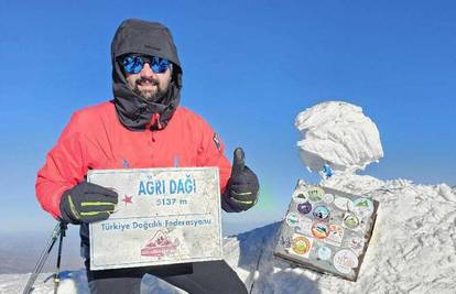 Matej iz Splita je sa slomljenom petom osvojio najviši vrh Turske