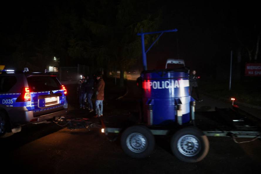 Explosion kills two in Poland near Ukraine border