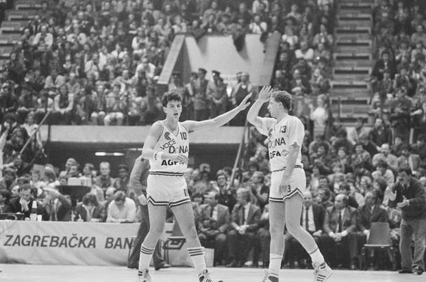 Povijesna utakmica kada je KK Zadar pobijedio KK Cibona u finalu Prvenstva Jugoslavije, 26.4.1986.