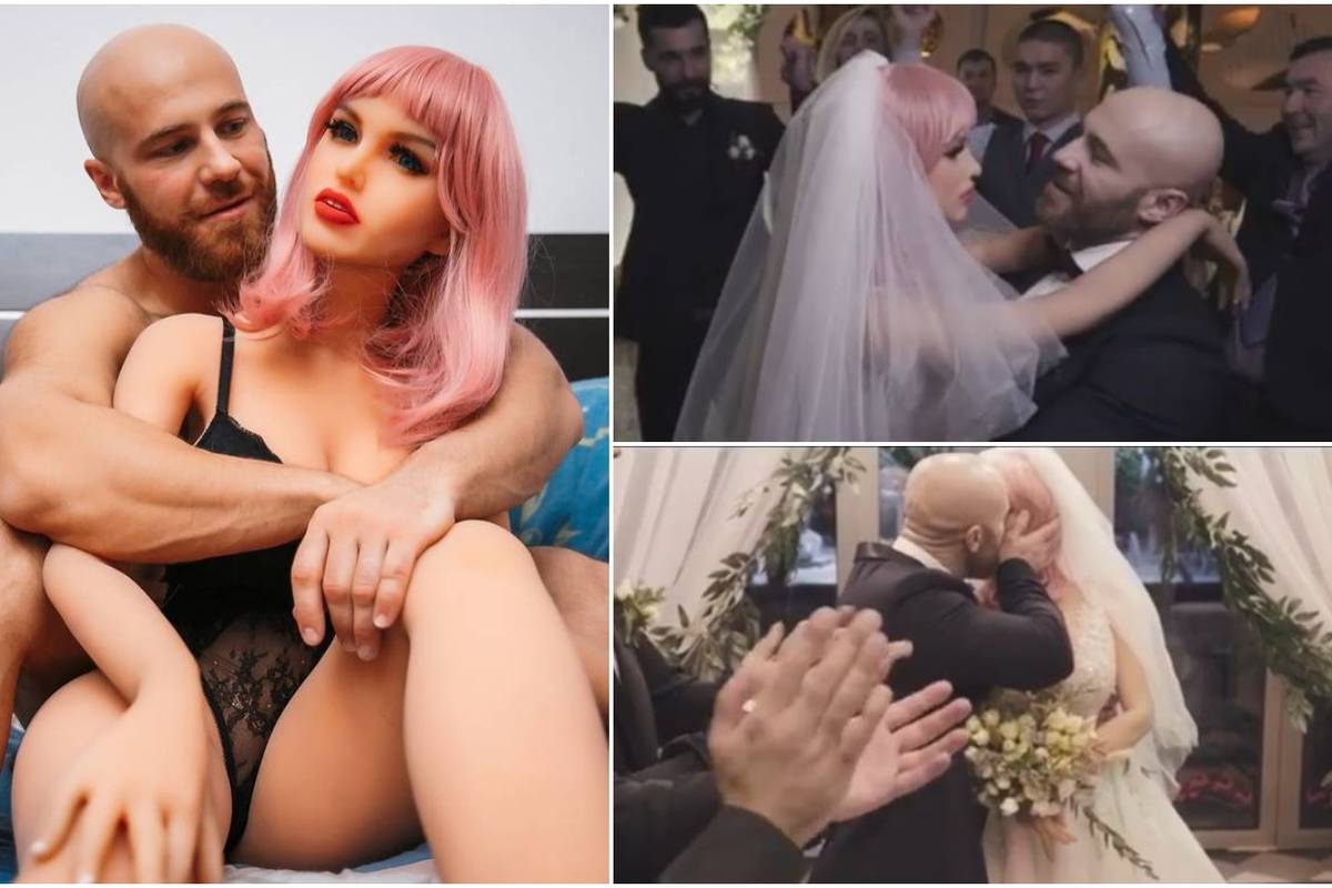 Glumac je oženio seks lutku!