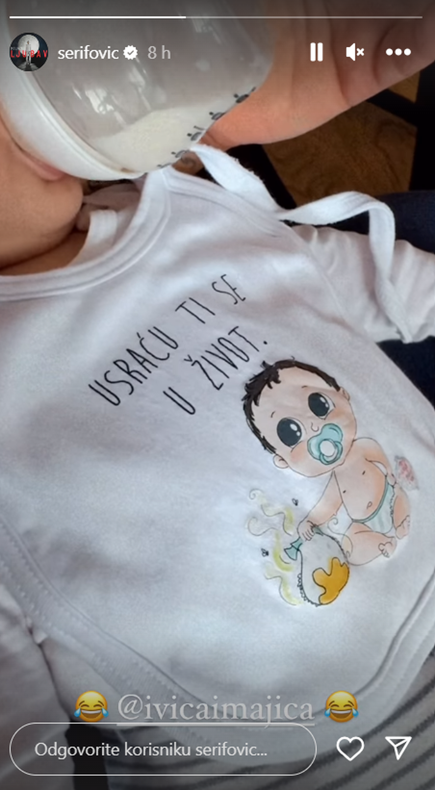 Marija Šerifović o sinu: 'Nisam ga nazvala kako sam htjela jer su mi rekli da je to ime za psa'