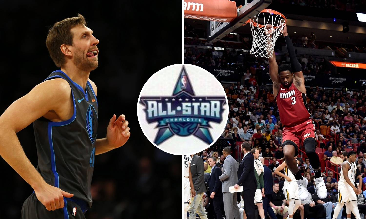 Navijači oduševljeni: Nowitzki i Wade zadnji put na All-Staru