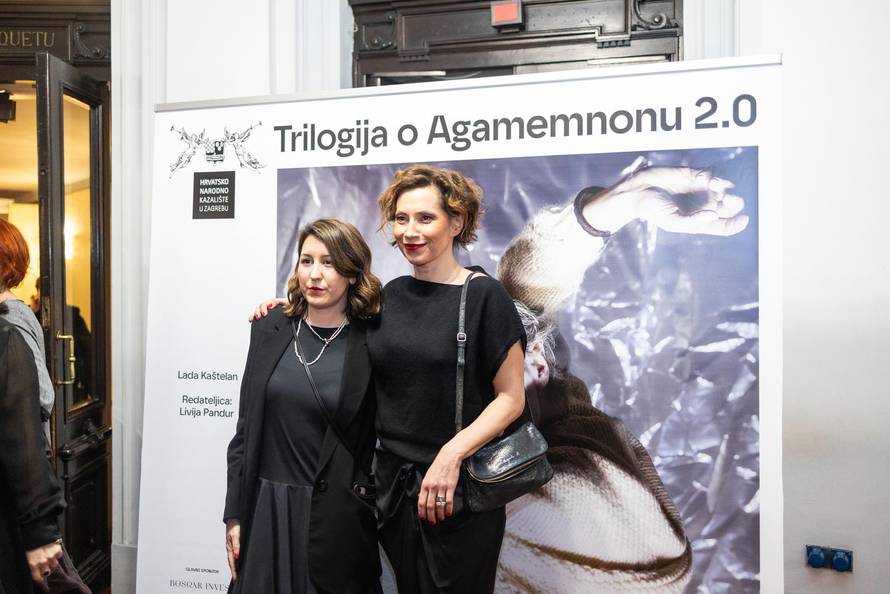 Zagreb: Poznati na premijeri predstave "Trilogija o Agamemnonu 2.0"