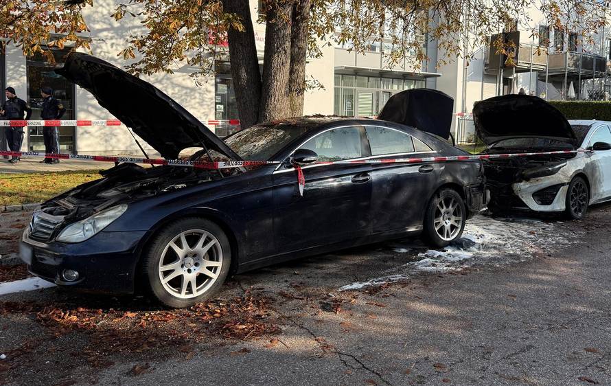 Fire in Munich - large-scale deployment of police and fire department
