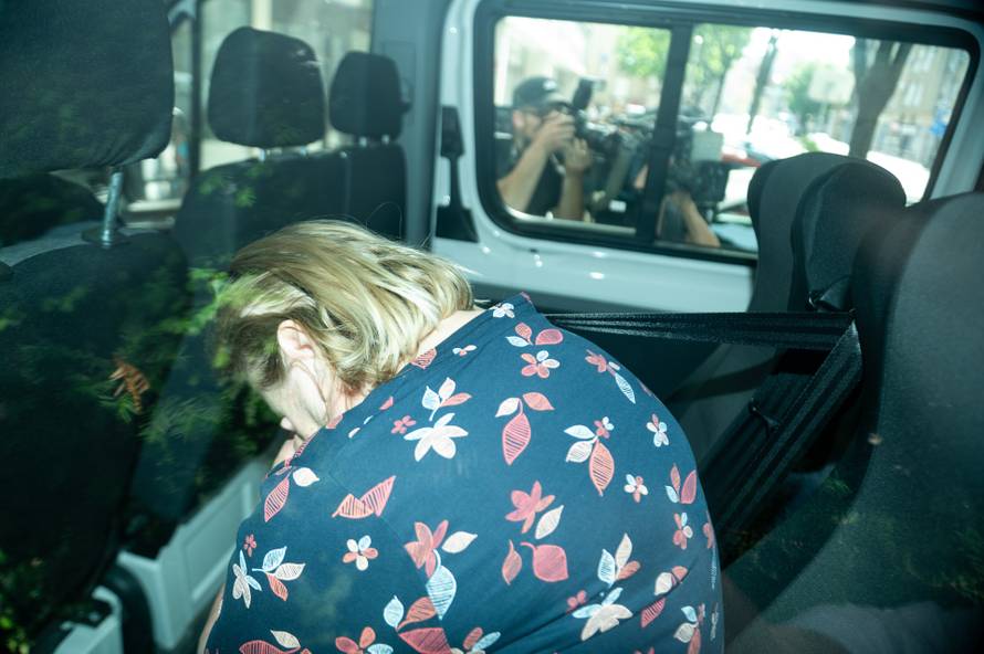 Zagreb: Dovođenje uhićenih iz KB Sveti Duh 