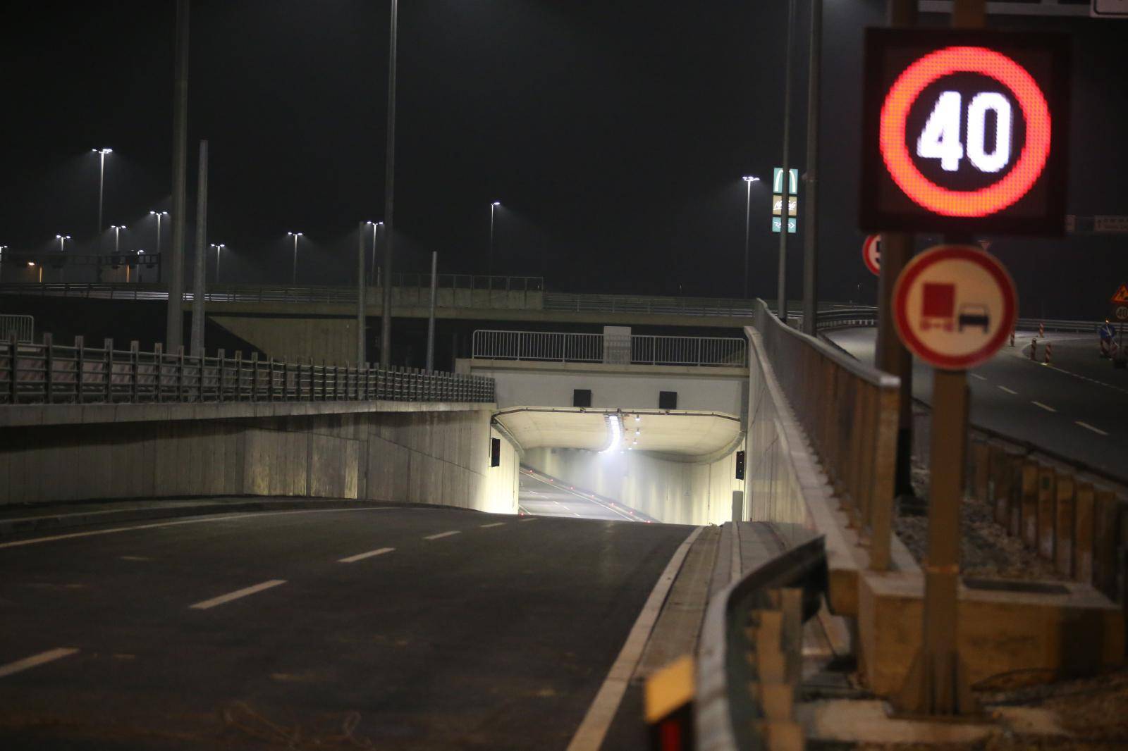 Zagreb: Zadnje pripreme uoči puštanja u promet novog rotora Remetinec