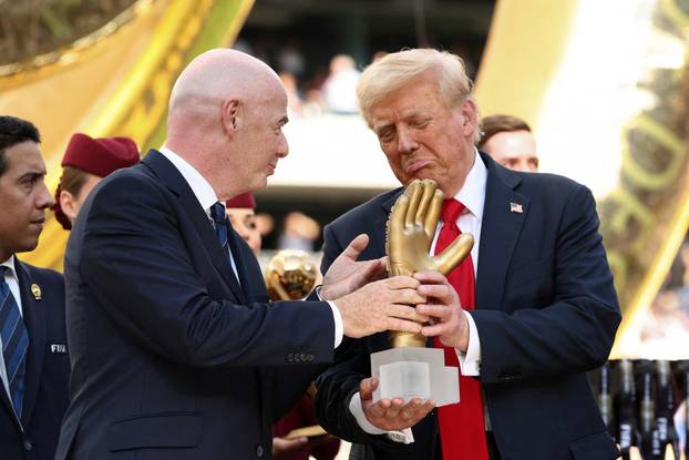 U.S. President Trump attends FIFA Club World Cup final