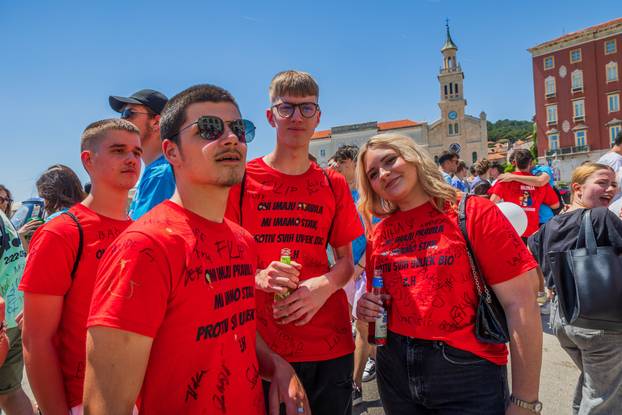 Split: Grad Split i gradonačelnik Šuta organizirali po prvi put okupljanje maturanata na Rivi