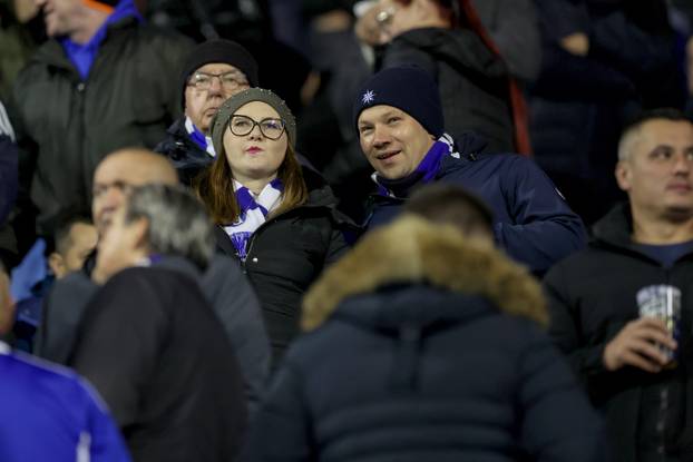 Zagreb: Navijači na utakmici GNK Dinamo - Celta Vigo