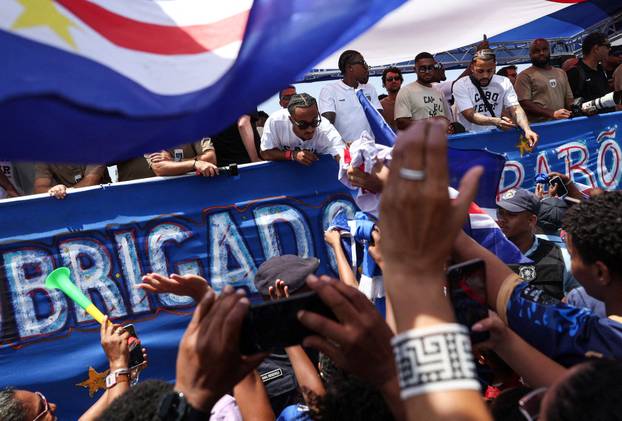 FIFA World Cup 2026 - Cape Verde arrive home in Praia