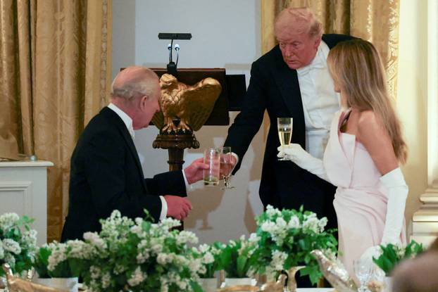 Britain's King Charles and Queen Camilla in the United States for state visit