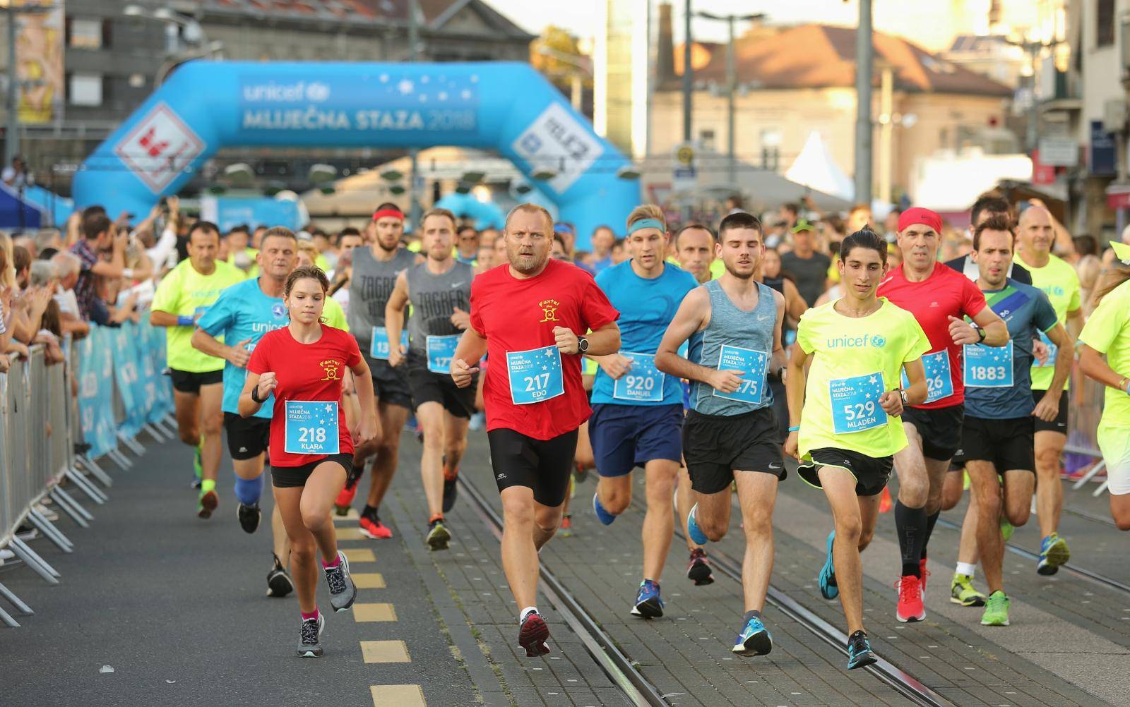 Zagreb: UNICEF-ova humanitarna utrka MlijeÄna staza 2018. za odrasle sudionike
