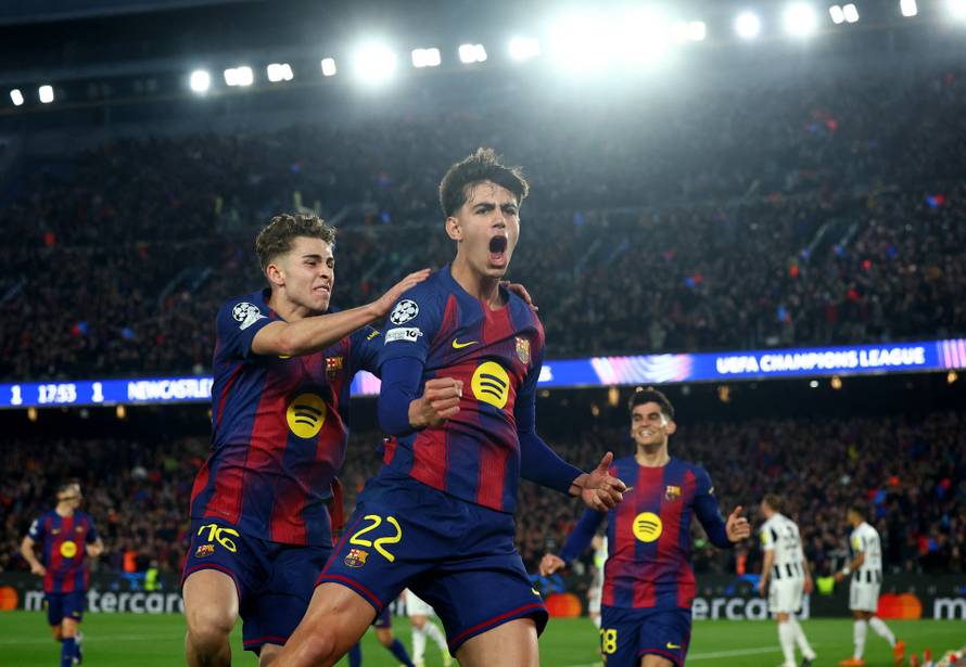 UEFA Champions League - Round of 16 - Second Leg - FC Barcelona v Newcastle United