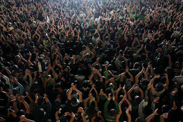 Primeira Liga - Sporting CP celebrate winning the Primeira Liga