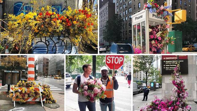 Cvjećar uljepšava New York kad želi i nitko ga ne prijavljuje
