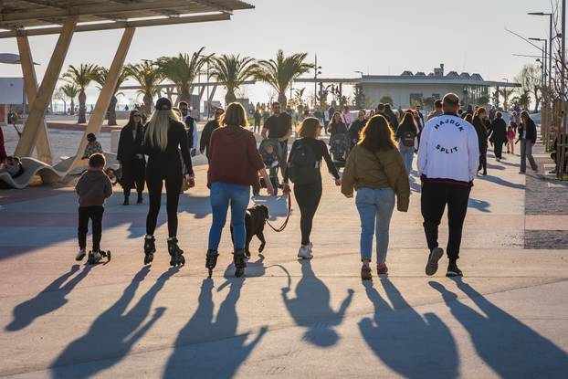 Split: Proljetno poslijepodne na Žnjanu