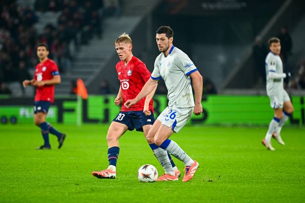 LOSC Lille v GNK Dinamo Zagreb - UEFA Europa League 2025/2026