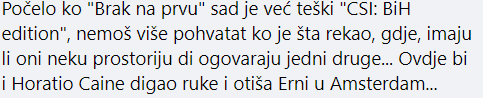 Gledatelji 'Braka na prvu' ljutiti na Sanelu: 'Razotkrila se u dvije rečenice i upropastila večeru...'