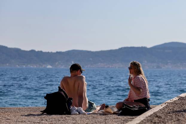 Zadar: Praznik rada na plaži Kolovare