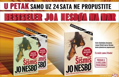 Svim čitateljima darujemo roman Jo Nesboa u tri dijela!