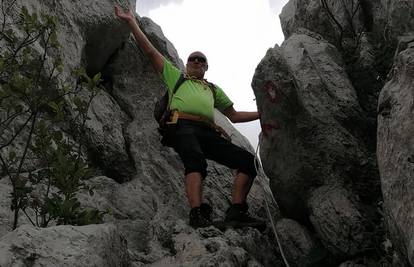 Slijepi planinar iz Istre: Za mene u životu ne postoje prepreke...