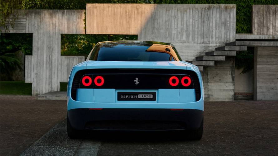 Ferrari unveils its first fully electric car “Luce”